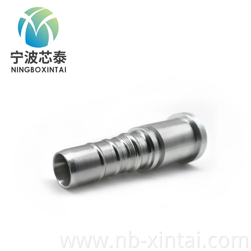 High Quality Supply Stainless Steel SAE Flange Stainless Steel 90 Bsp Female Hydraulic Hose Fitting Round